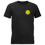 Fly Racing Youth Smile T-Shirt Black