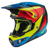 Fly Racing Formula Carbon Prime Helmet Hi-Vis/Blue/Red