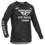 Fly Racing Evolution DST Jersey Black/White