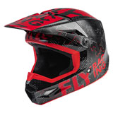 Fly Racing Youth Kinetic Scan Helmet Black/Red