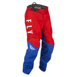 Fly Racing Youth F-16 Pant 2022 Red/White/Blue
