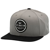 Fly Racing Jump Snapback Hat Grey/Black