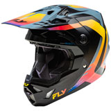 Fly Racing Formula CP Krypton Helmet Grey/Black/Electric Fade