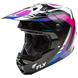 Fly Racing Formula CP Krypton Helmet White/Black/Purple