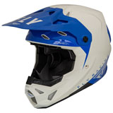 Fly Racing Formula CP Slant Helmet Grey/Blue