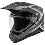Fly Racing Trekker Pulse Helmet Black/Grey