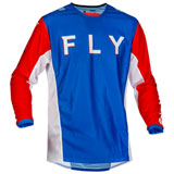 Fly Racing Kinetic Mesh S.E. Kore Jersey Red/White/Blue