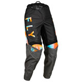 Fly Racing Youth F-16 Pant Grey/Pink/Blue