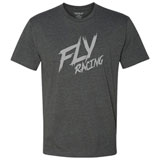 Fly Racing Brawl T-Shirt Charcoal