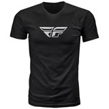 Fly Racing F-Wing T-Shirt Black