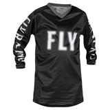 Fly Racing Youth F-16 Jersey 2023 Black/White