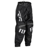 Fly Racing Youth F-16 Pant Black/White