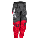 Fly Racing Youth F-16 Pant Grey/Red