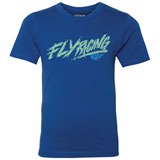 Fly Racing Youth Khaos T-Shirt Blue