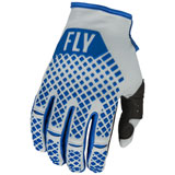 Fly Racing Kinetic Gloves Blue/Light Grey