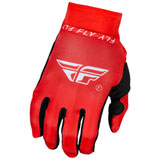 Fly Racing Pro Lite Gloves Red/White