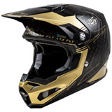 Fly Racing Formula S Carbon Legacy Helmet Black/Gold