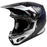 Fly Racing Formula S Carbon Legacy Helmet Navy/Silver