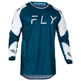 Fly Racing Evolution DST Jersey Navy/White
