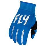 Fly Racing Youth F-16 Gloves True Blue/White