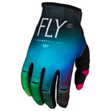Fly Racing Youth Kinetic Prodigy Gloves Fuschia/Electic Blue/Hi-Vis
