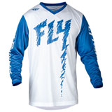 Fly Racing Youth F-16 Jersey True Blue/White