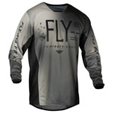 Fly Racing Youth Kinetic Prodigy Jersey Black/Light Grey