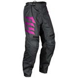 Fly Racing Youth F-16 Pant Grey/Charcoal/Pink