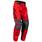 Fly Racing Youth Kinetic Khaos Pant Black/Red/Grey