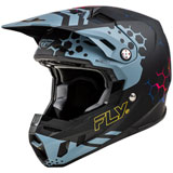 Fly Racing Formula CC Tektonic Helmet Matte Black/Slate/Blue