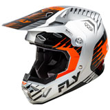 Fly Racing Formula CP Slice Helmet Grey/Orange/Black