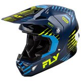 Fly Racing Formula CP Slice Helmet Navy/Hi-Vis/White
