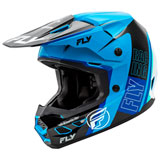 Fly Racing Kinetic Rally Helmet Blue/Black/White