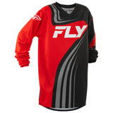 Fly Racing Youth F-16 Jersey Black/Red/White