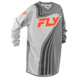 Fly Racing Youth F-16 Jersey Grey/Orange