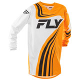Fly Racing Youth F-16 Jersey Yellow/White/Black