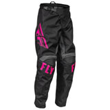 Fly Racing Youth F-16 Pant 2023 Black/Pink