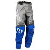 Fly Racing Youth F-16 Pant 2023 Grey/Blue