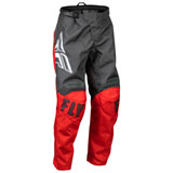 Fly Racing Youth F-16 Pant 2023 Grey/Red