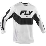 Fly Racing Kinetic Mesh Jersey White/Black