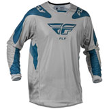 Fly Racing Kinetic Mesh Sym Jersey Grey/Blue