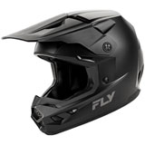 Fly Racing Youth Kinetic Solid Helmet Matte Black
