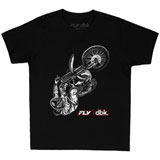 Fly Racing Youth Fly DBK Wheelie T-Shirt Black