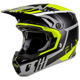 Fly Racing Formula CC Strike Helmet Grey/Black/Hi-Viz