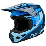 Fly Racing Kinetic Sync Helmet Navy/Blue/Light Blue
