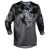 Fly Racing Kinetic Blur Jersey Black/Grey
