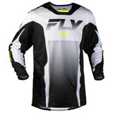 Fly Racing Kinetic Fade Jersey White/Black/Hi-Vis