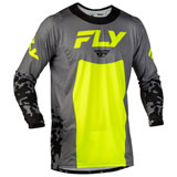 Fly Racing Lite Flake Jersey Grey/Hi-Vis/Black
