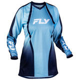 Fly Racing Women's F-16 Lift Jersey Aqua/Navy/White