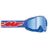 FMF PowerBomb Goggle Rocket Blue Frame/Blue Mirror Lens